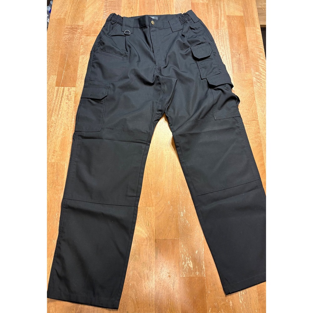 5.11 Tactical Pants Mens 32x32 Black Taclite Pro Cargo Ripstop Workwear 74273